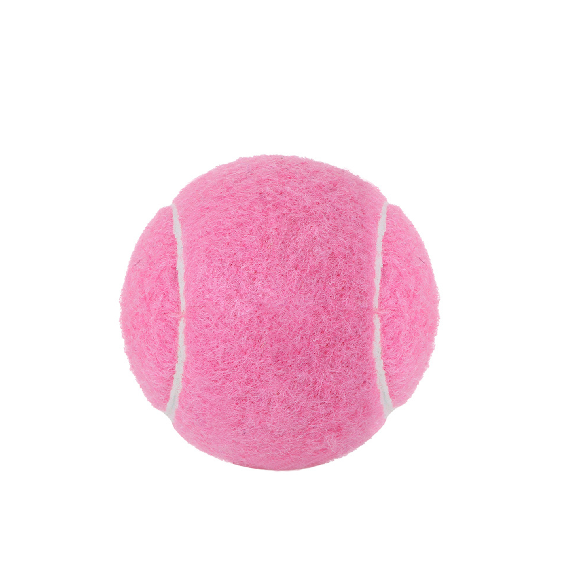 Training Fetch Rubber Felt Ball 2.5" 25