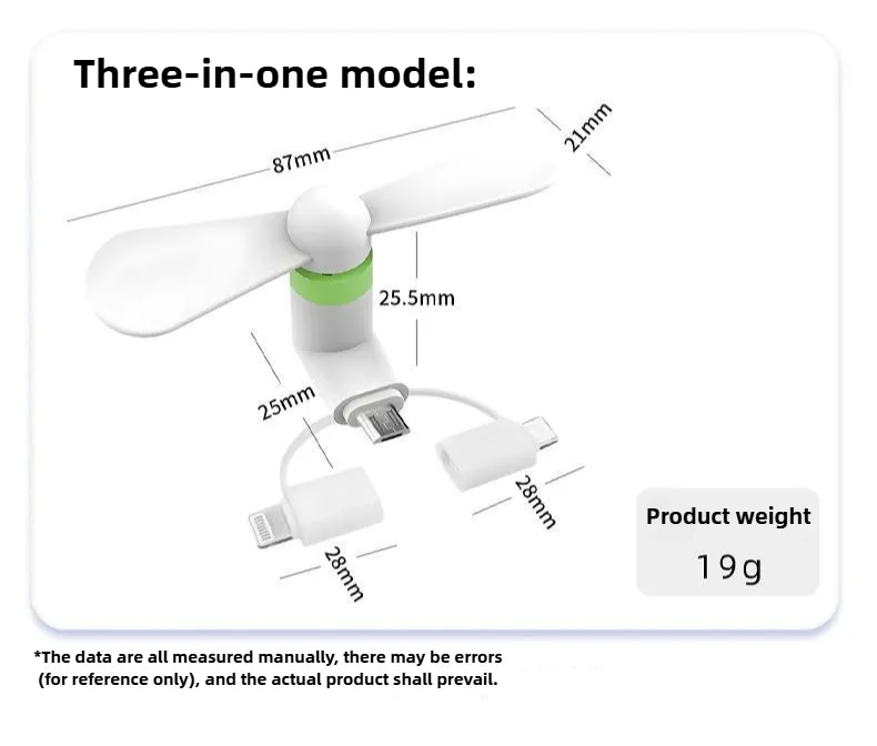 USB Smartphone Cooling Fan 4
