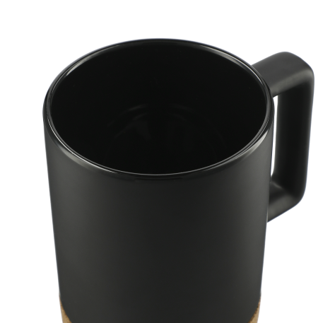 Bates 15oz Ceramic Mug w/ Cork Base 37