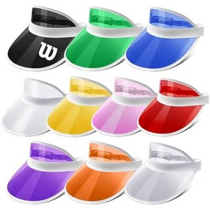Unisex Candy Color Sun Visors Hats 9