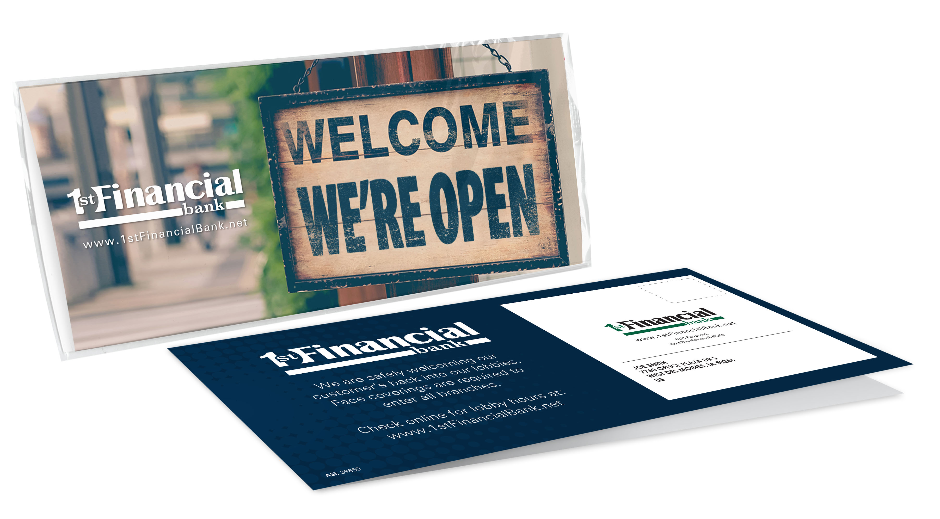 Economy Foldover Card