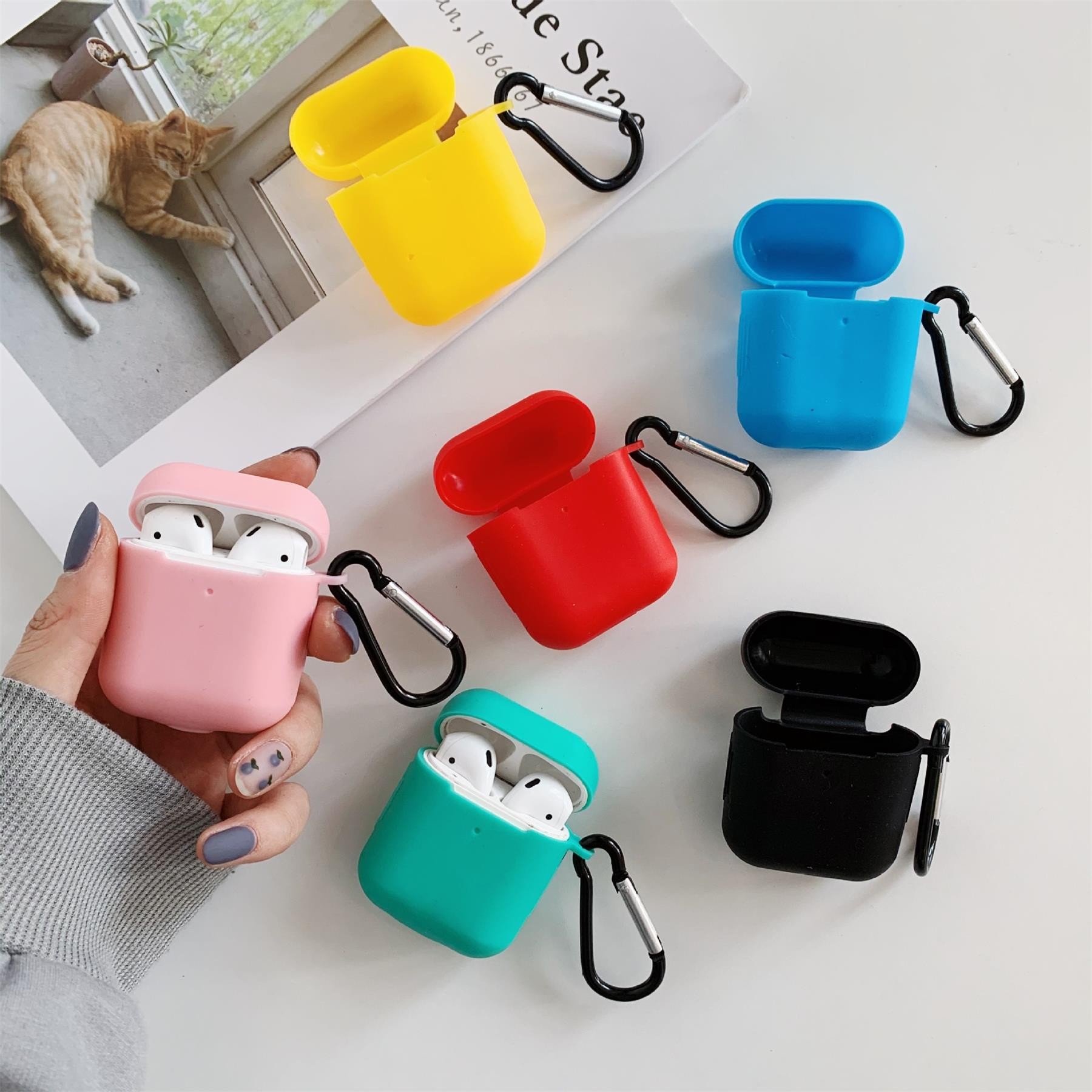 Shockproof Silicone Air pods Covers 11