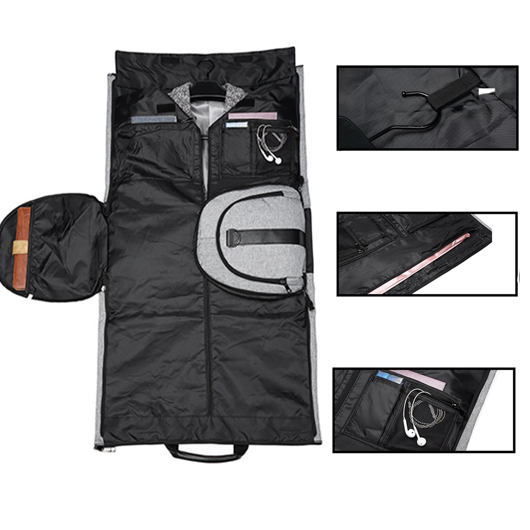 Convertible Garment Bag with Shoulder Strap 2