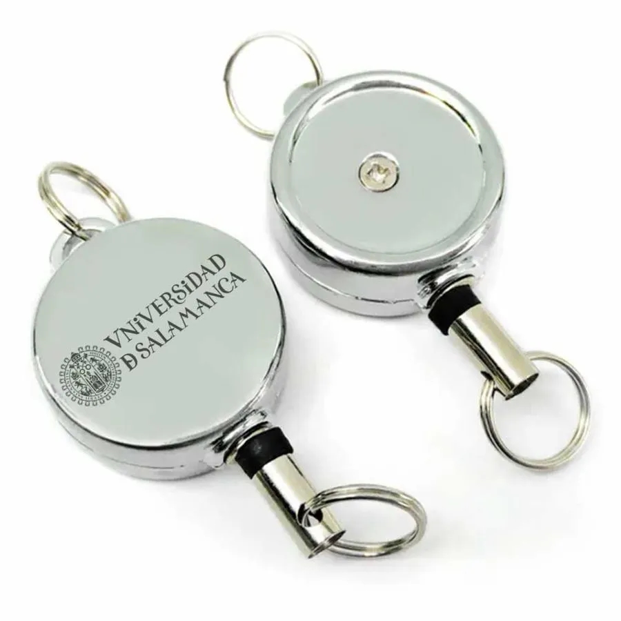 Silver Reel Keychain 2