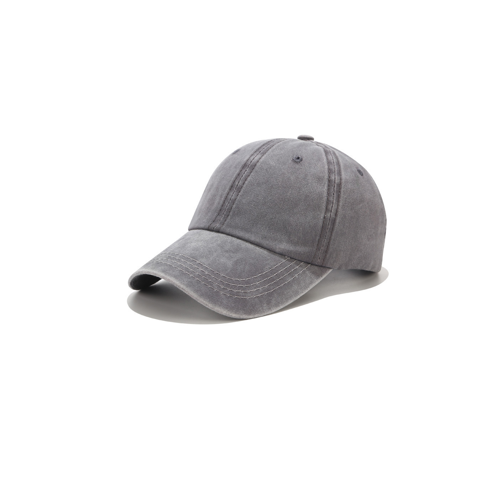 Cotton Adjustable Baseball Cap With Metal Buckle 14