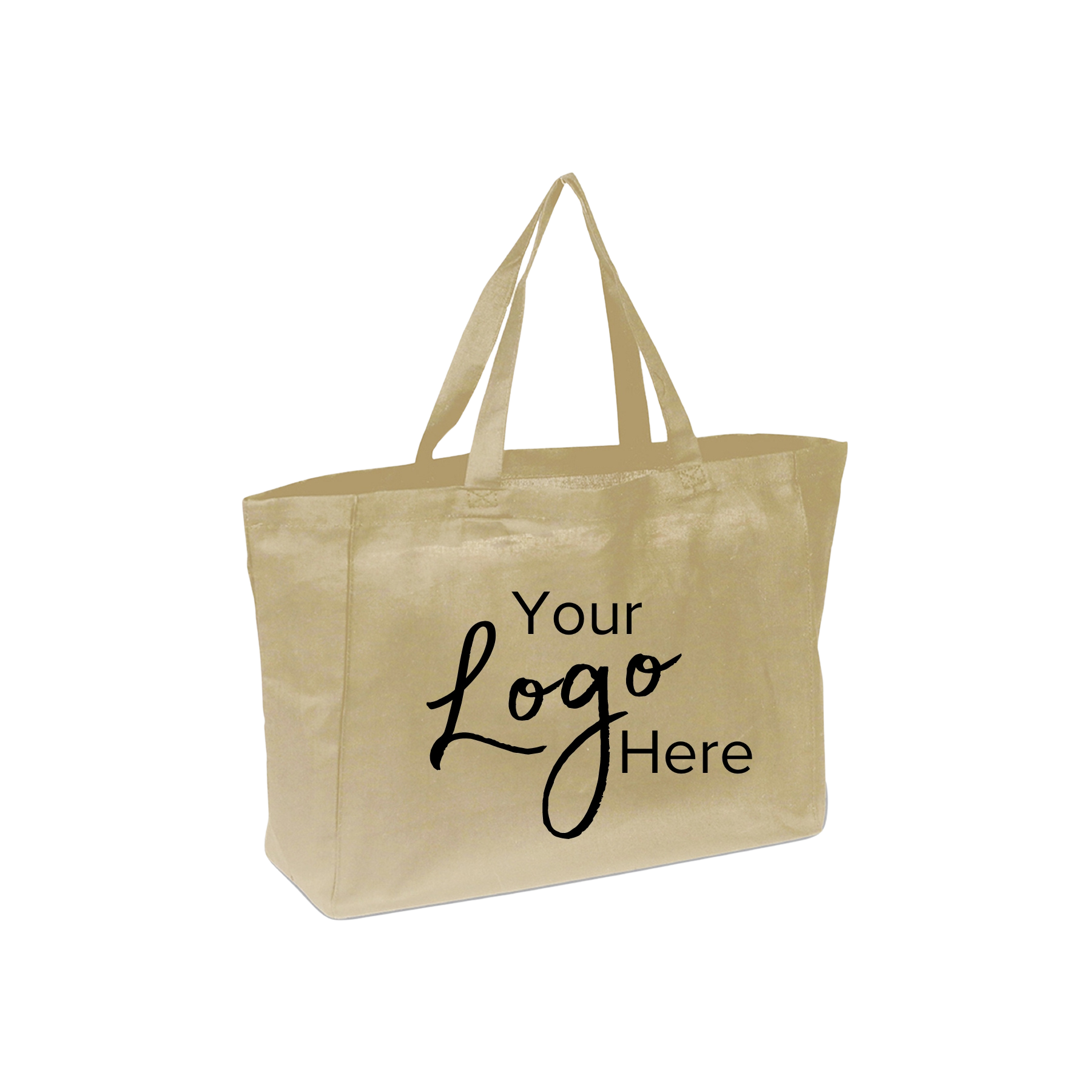 Canvas Ultimate Shopper 16"W x 12"H x 6" Gusset Bag 6