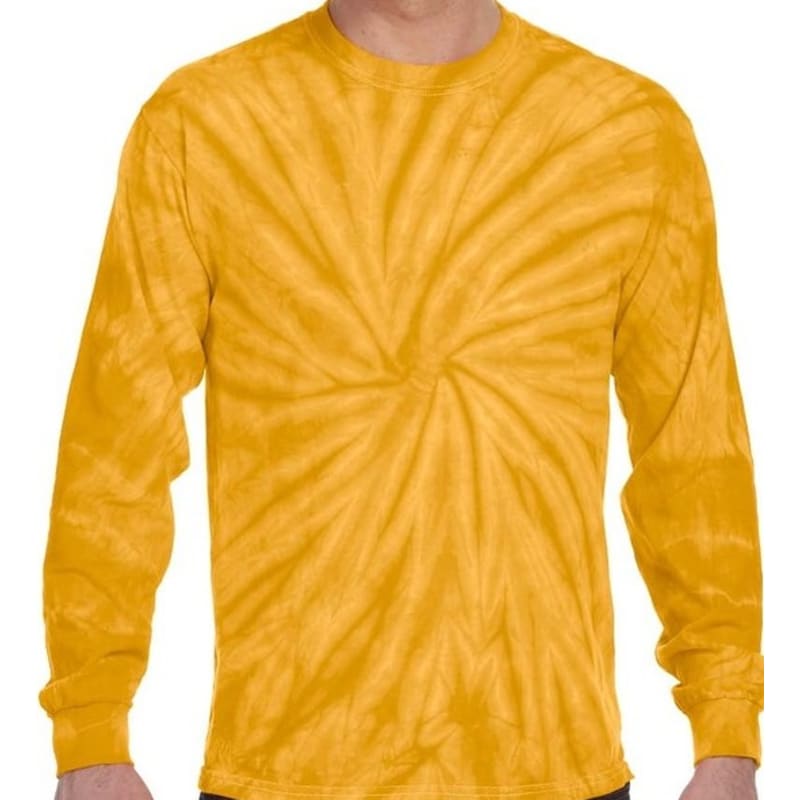 Tie-Dye 5.4 Oz., 100% Cotton Long-Sleeve Tie-Dyed T-Shirt 38