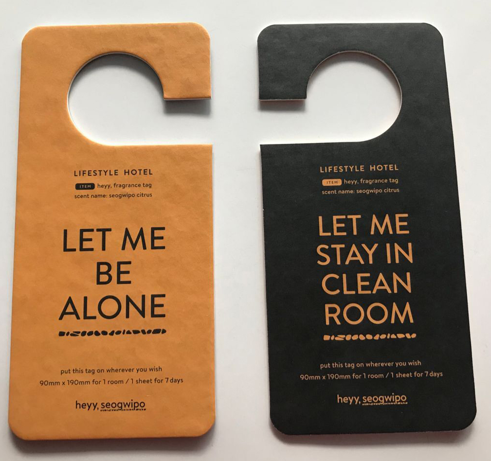 Custom Door Hanger - Scented - Full Color 5