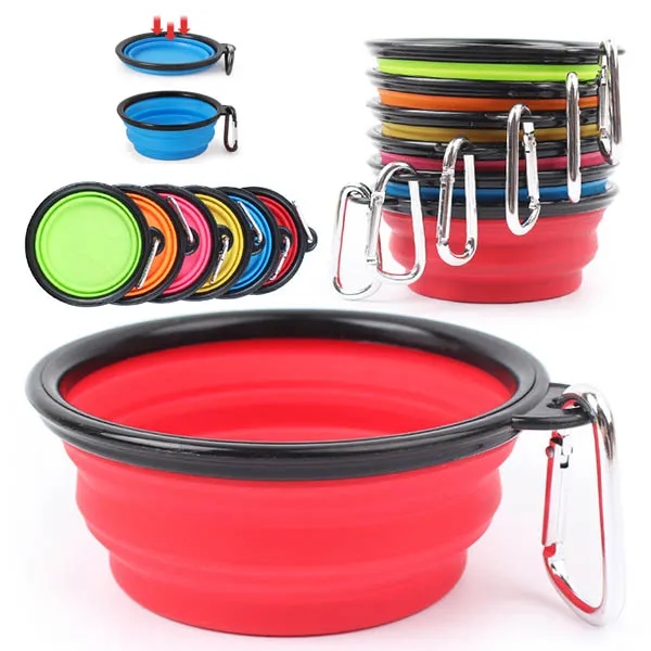 Silicone Pet Bowl With Hook 3