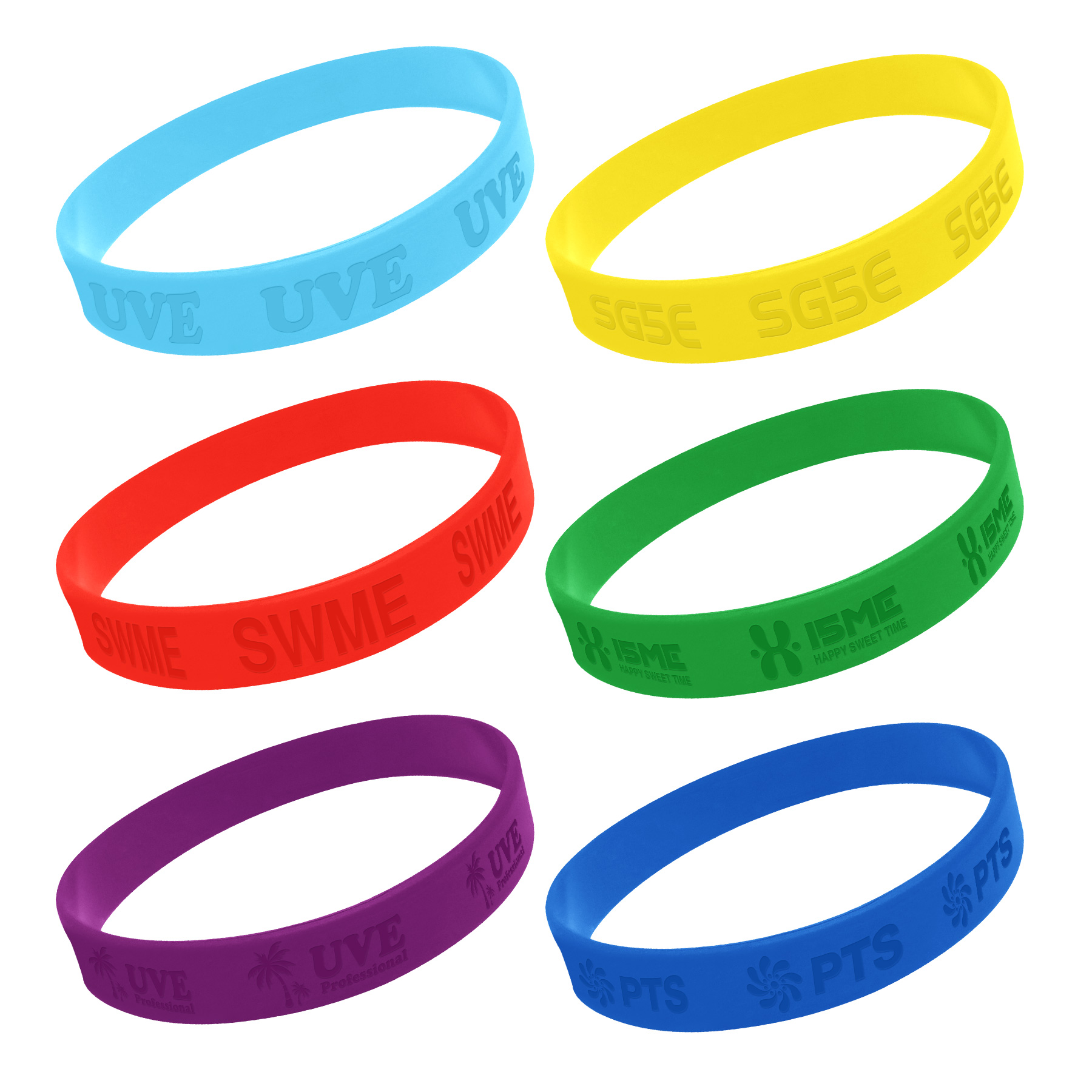 Glow in The Dark Silicone Wristband 1