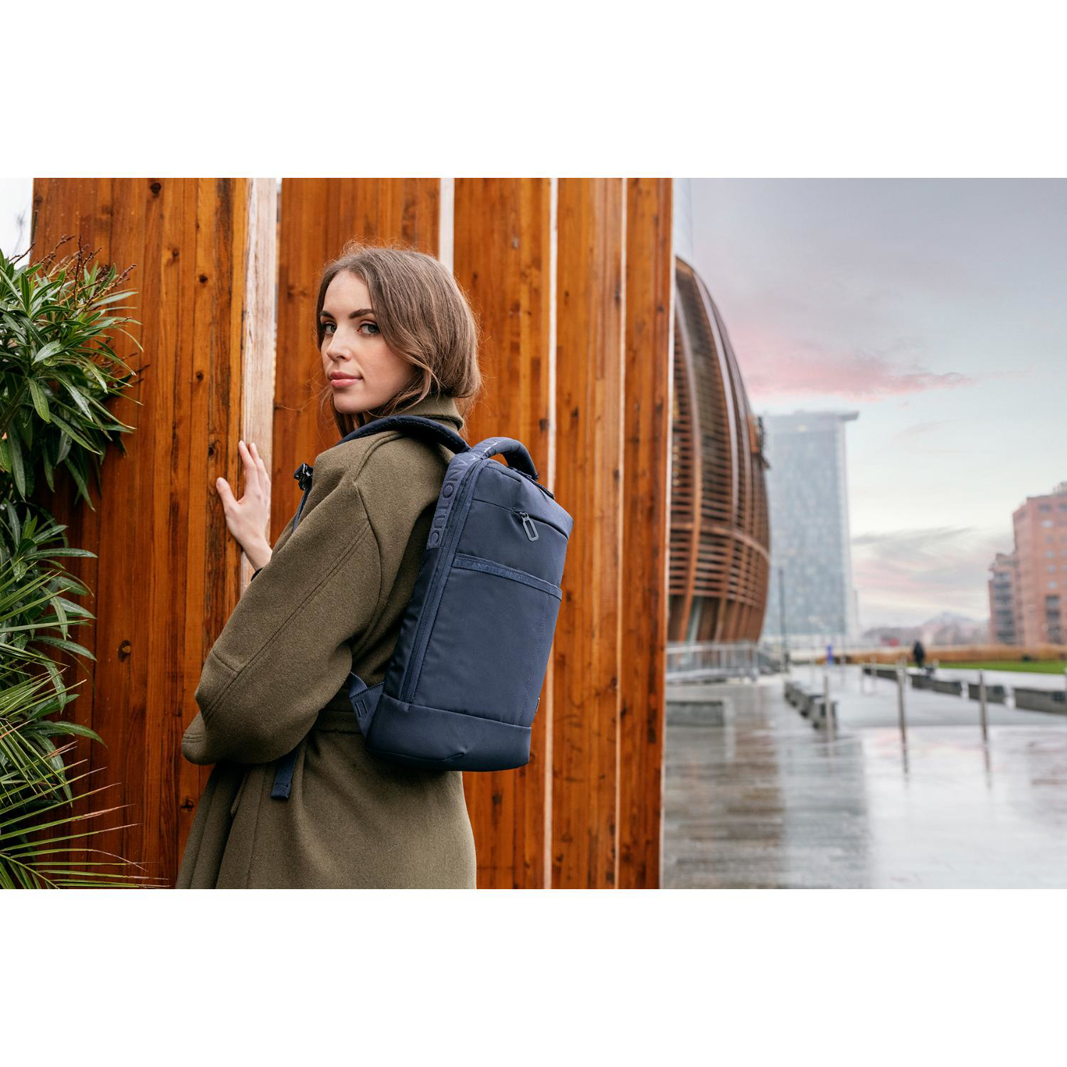 TUCANO® - Italy ASTRA Recycled Anti-Gravity System Business Backpack 9