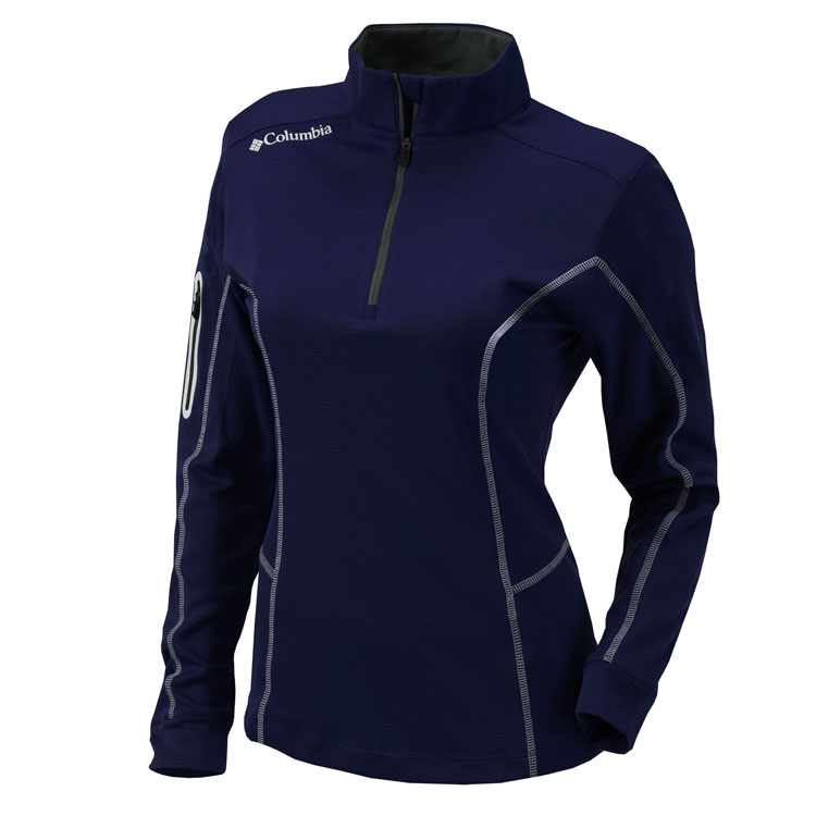 Columbia Ladies Omni-Wick Shotgun 1/4 Zip 12