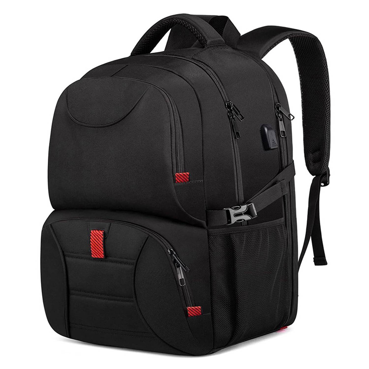 50L Waterproof Oxford Outdoor Cooler Backpack w/ USB Port 2