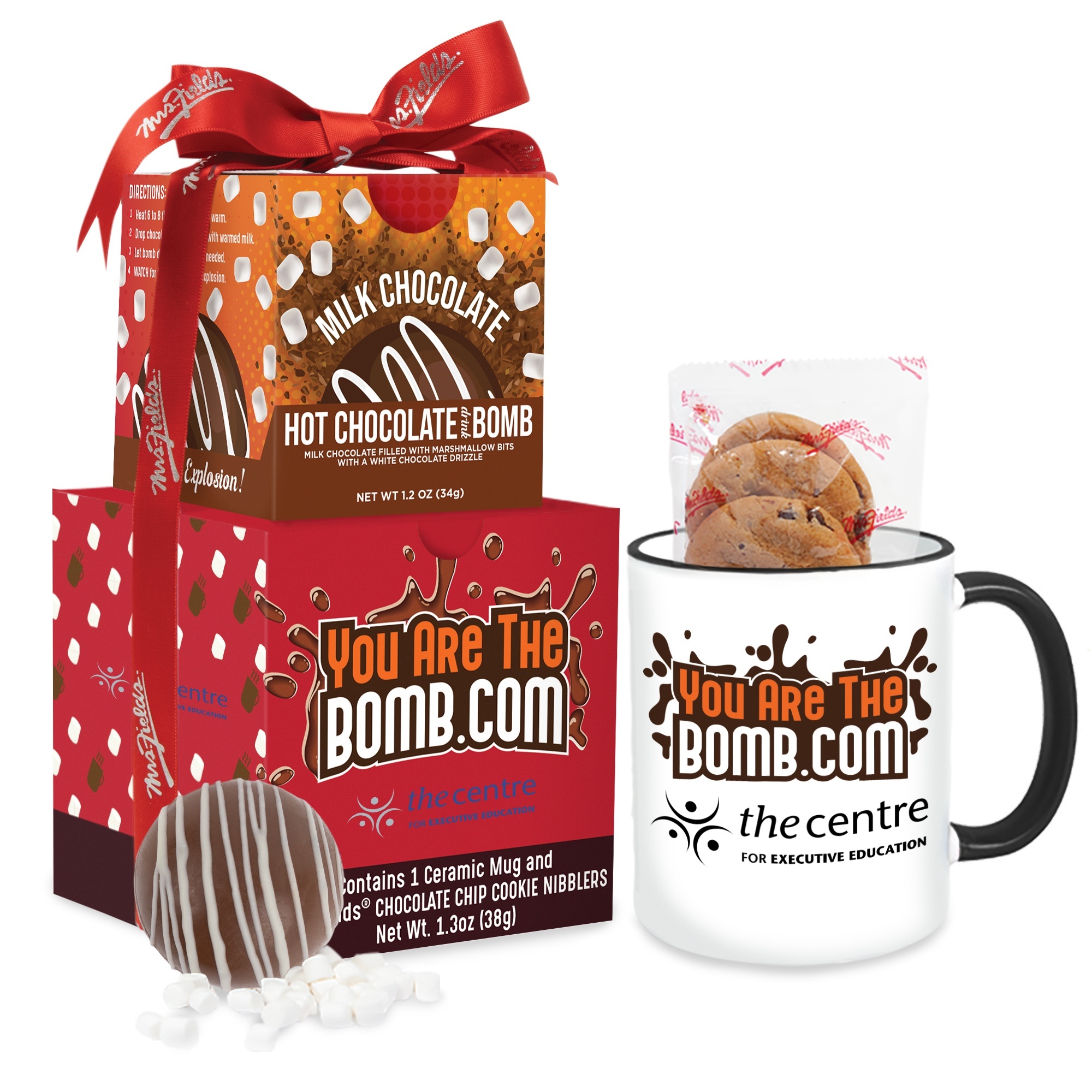 Mrs. Fields Mug, Cookies, Hot Chocolate Bomb Gift Set 2