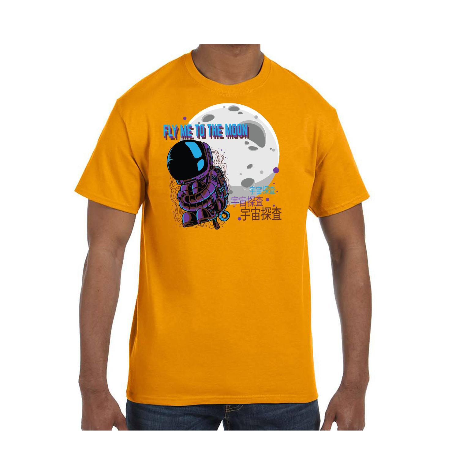Gildan™ 5.3 oz Cotton Pre-Shrunk T-Shirt (Full Color Imprint) 20