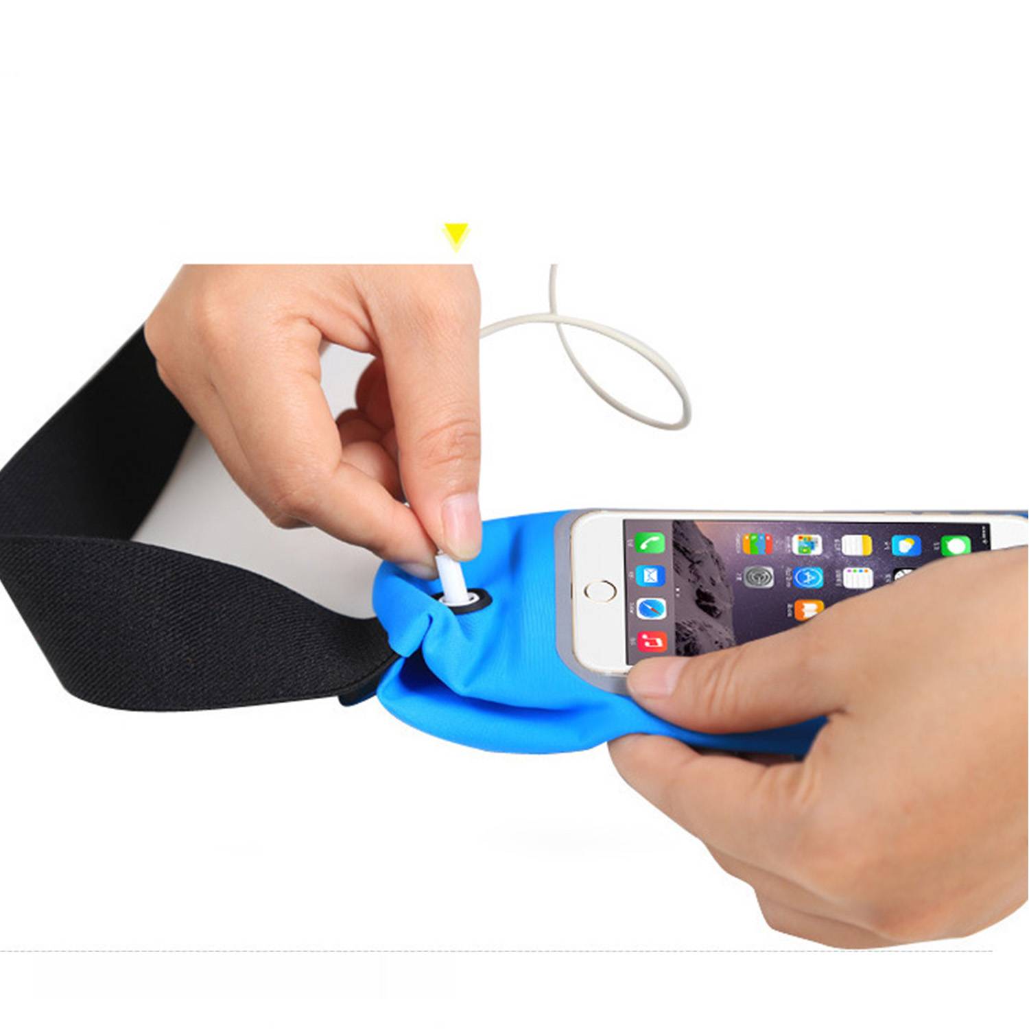 Waterproof Sport Waist Bag – Touchscreen-Compatible Design 5