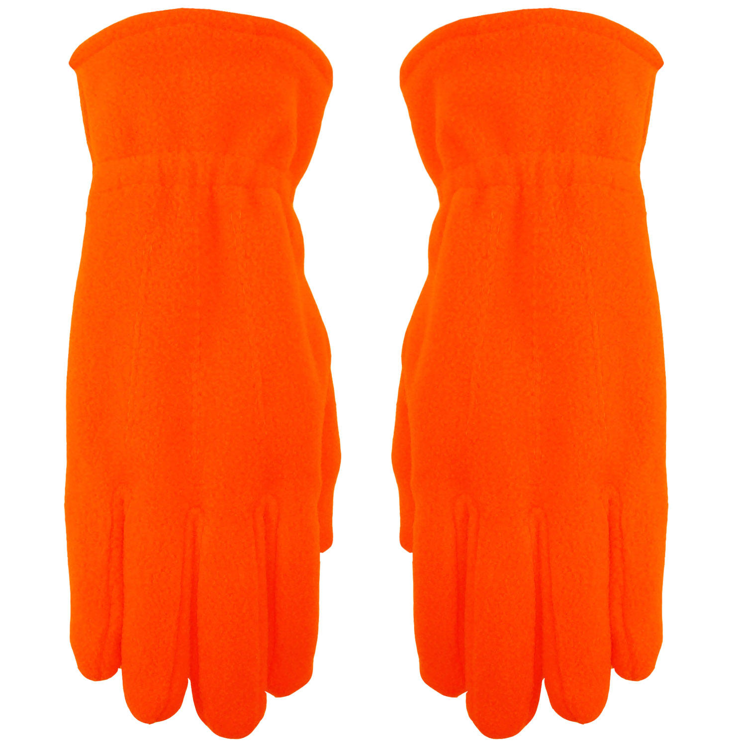 Fleece Gloves with Oversized DTF on Top of Hand 1