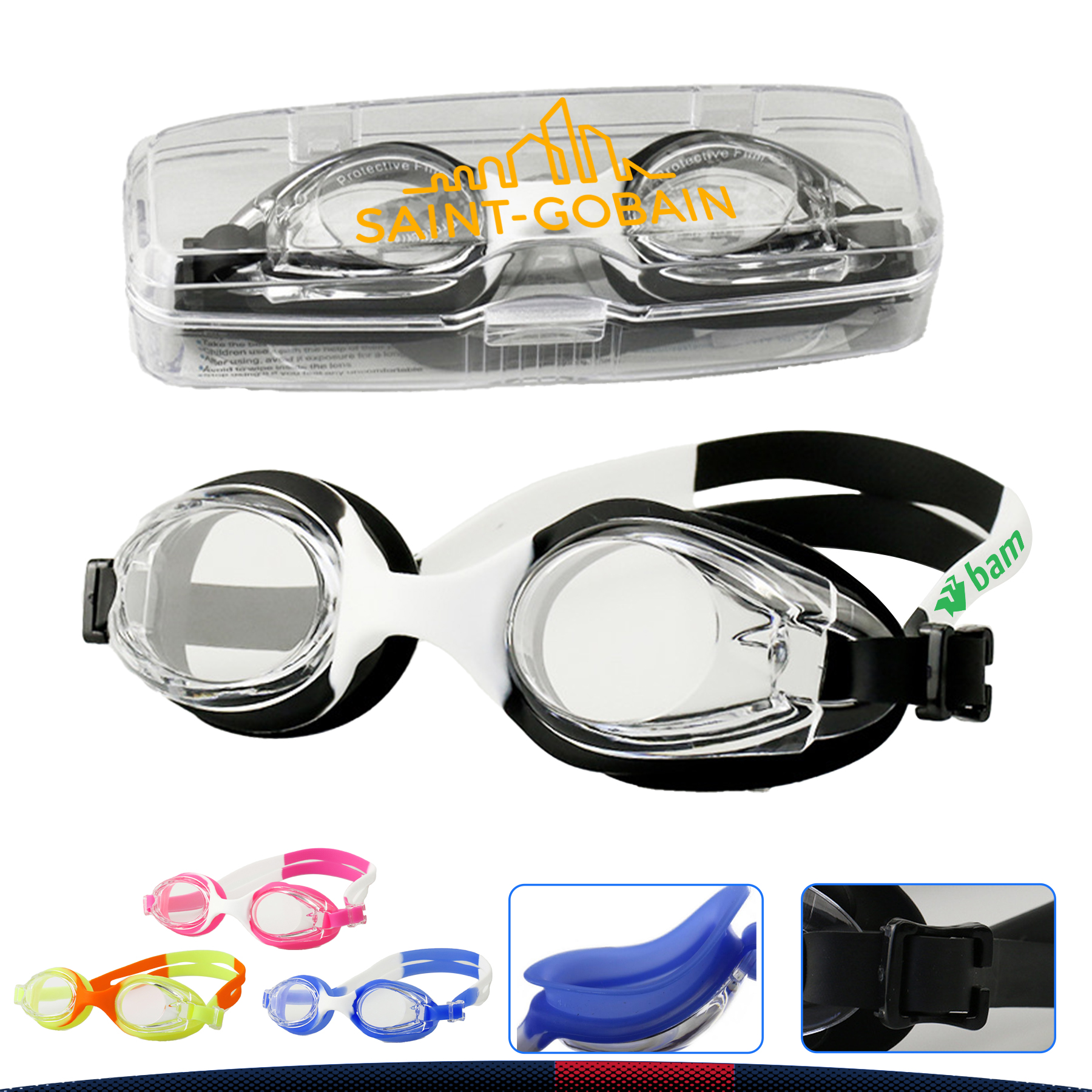 Poteo Kids Swimming Goggles 2
