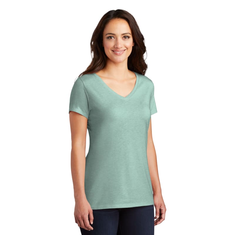 District Women's Perfect Tri V-Neck Tee. 38