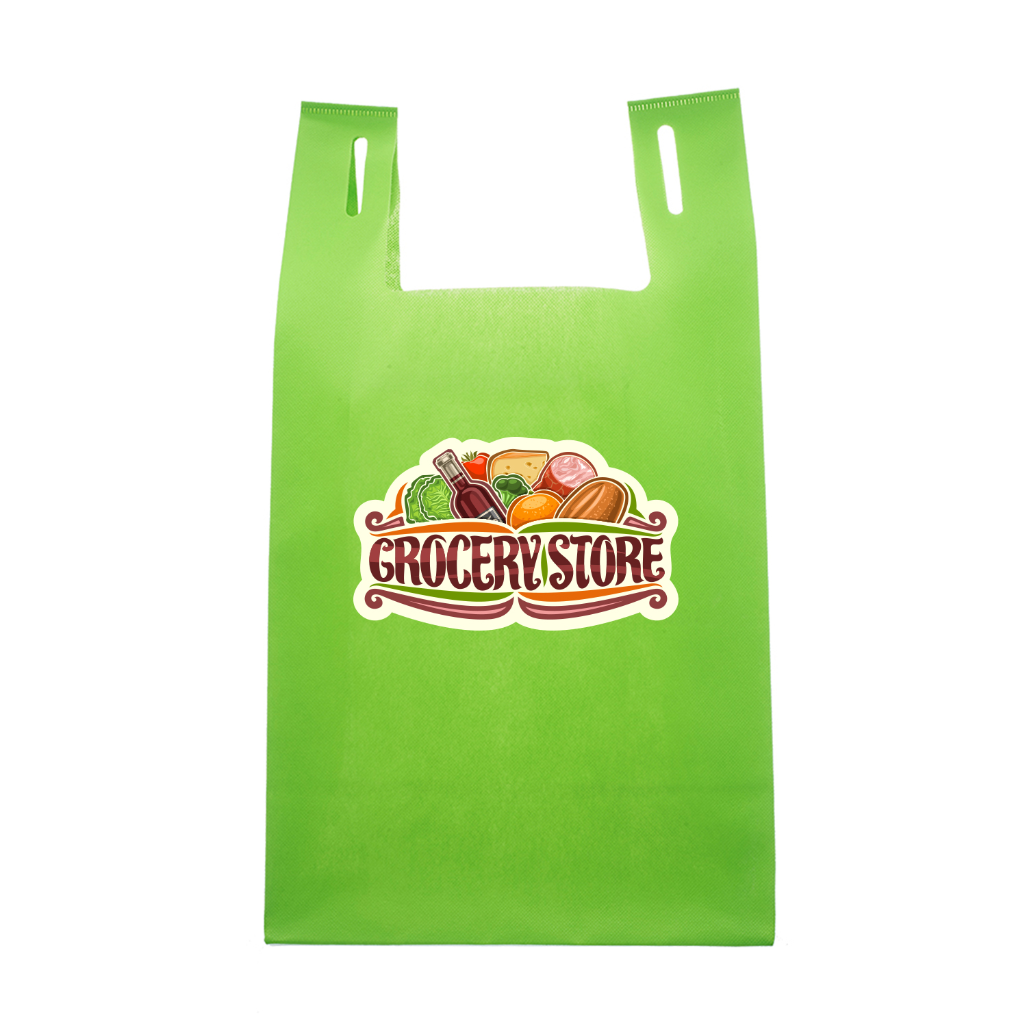 EZ-Hang Reusable Shopper Bag (Full Color Imprint) 3