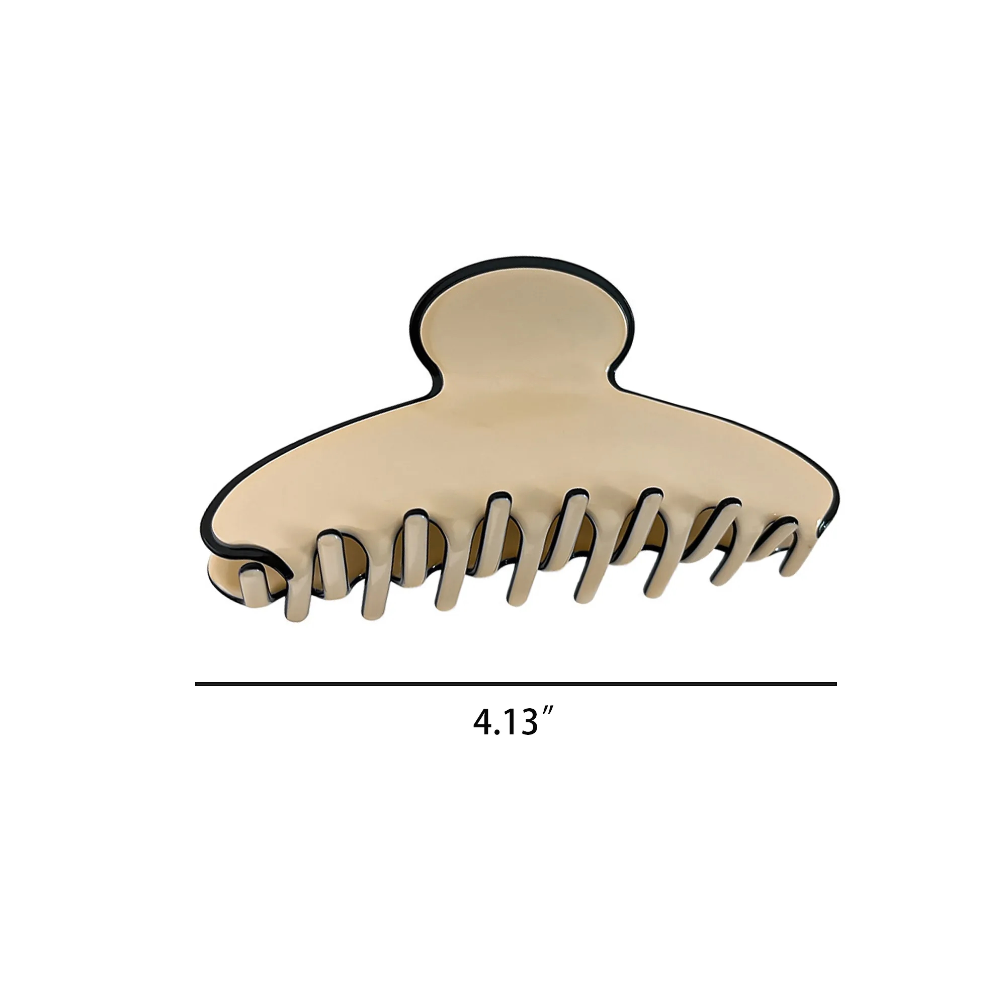 4.13" Fashionable Hairpin Double Color Hair Clip 2