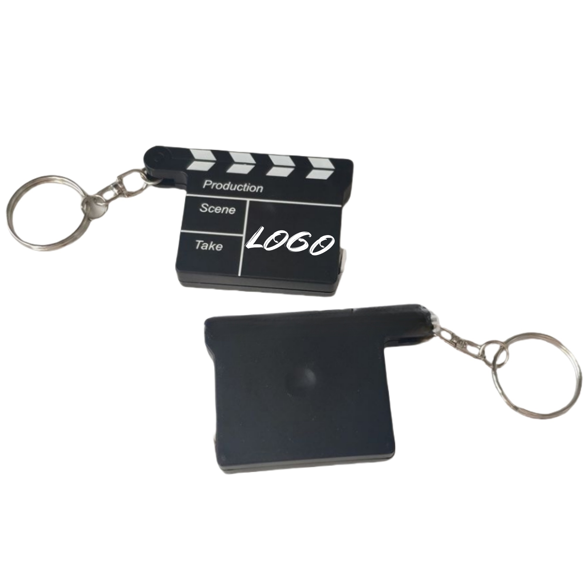Portable Film Shooting Shapes Tape Measure Keychain 2
