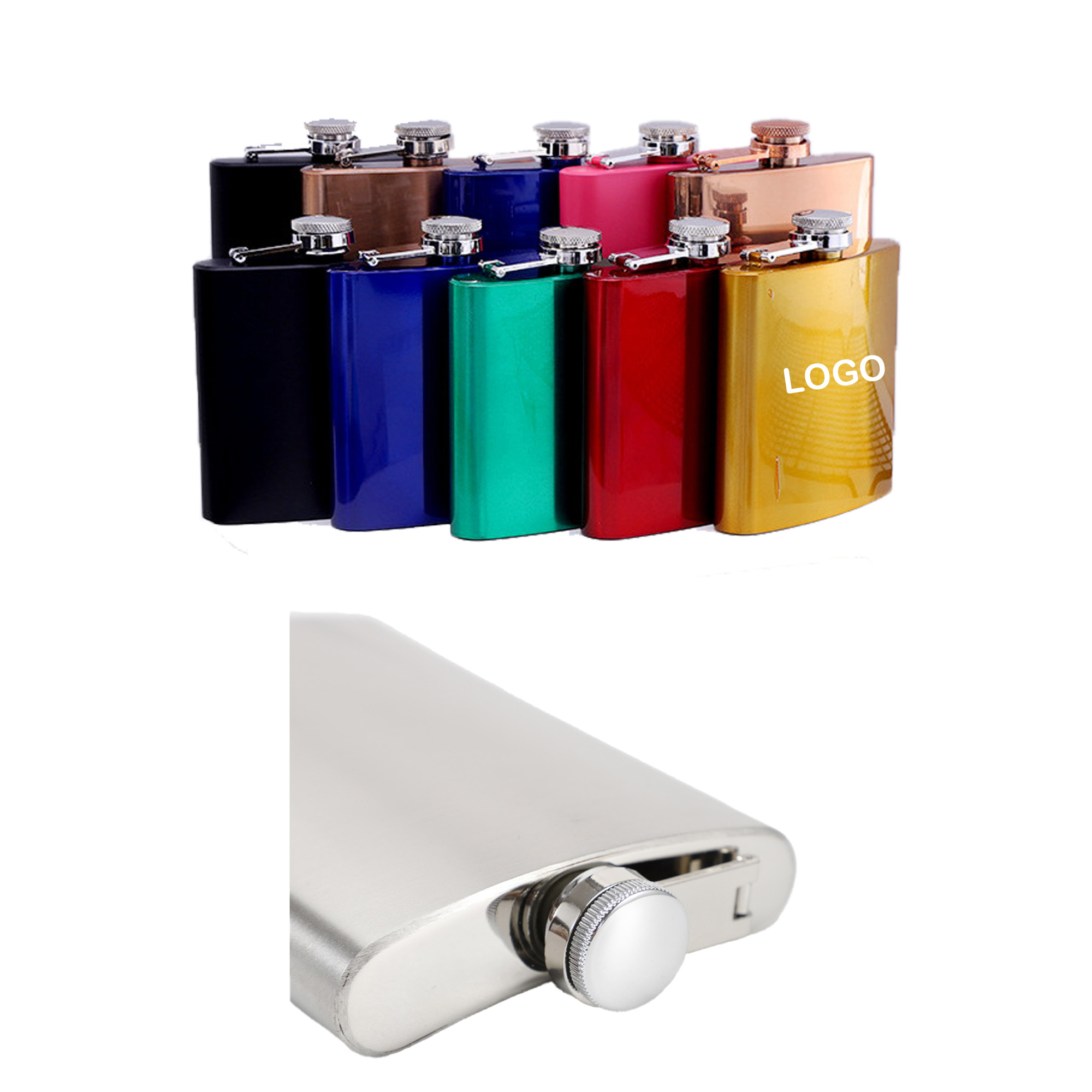 Stainless Steel Liquor Hip Flask 2