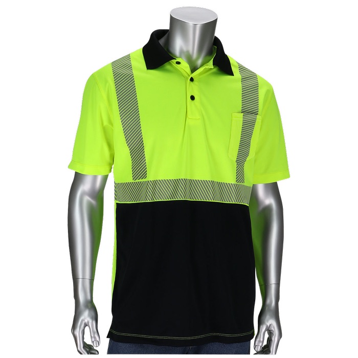 Class 2 Polo Shirt with Black Bottom Front 3