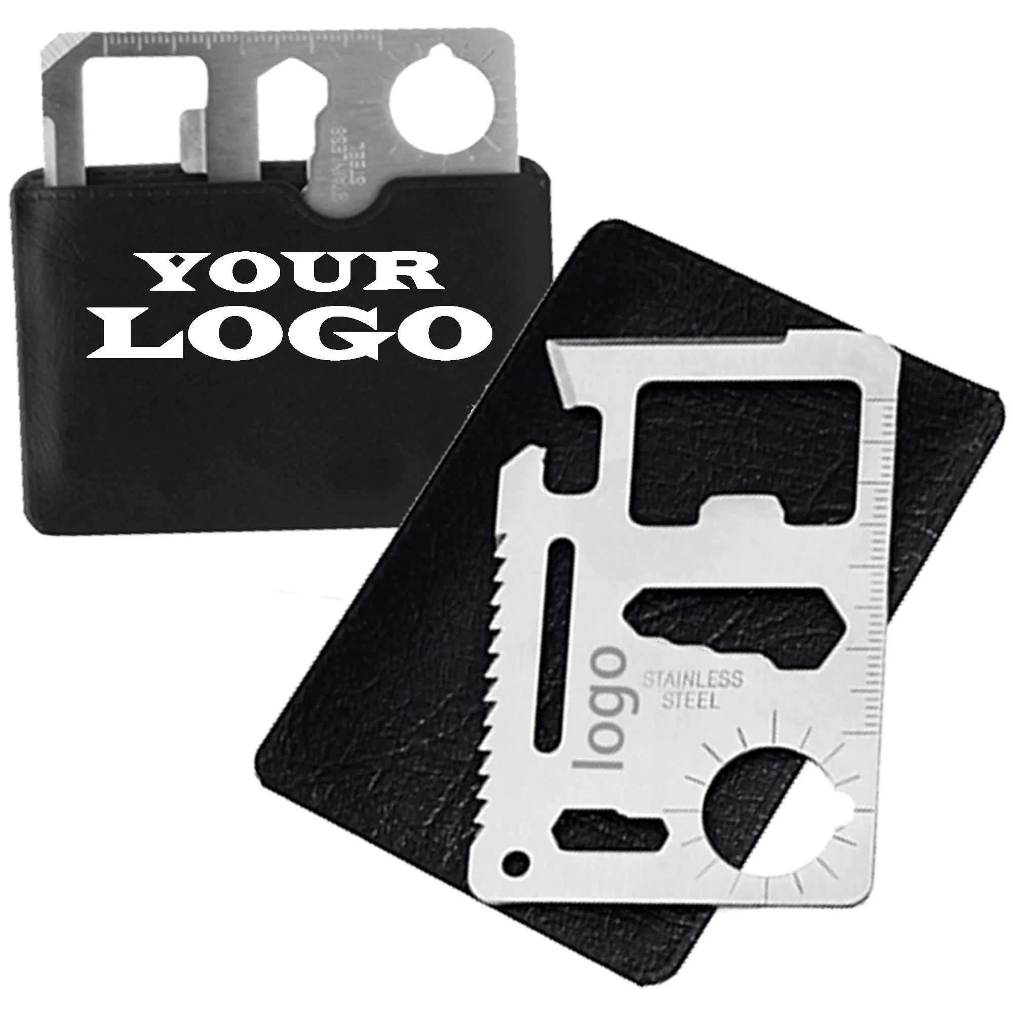 Small Multi-Functional Outdoor Survival Tool Ruler 2
