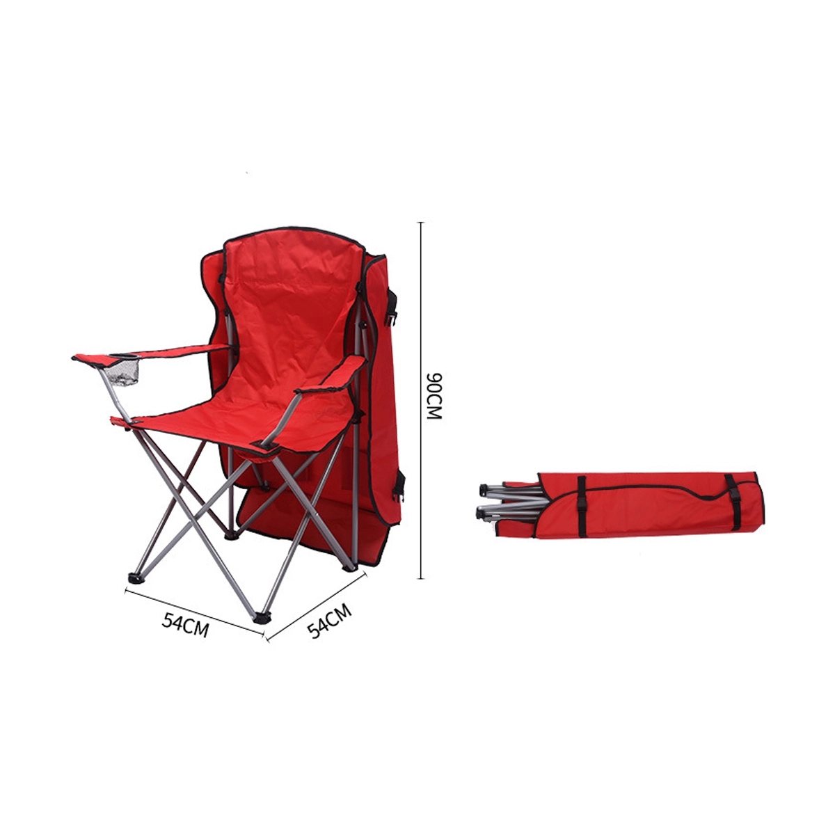 Camp Lounge Chair With Sunshade 4