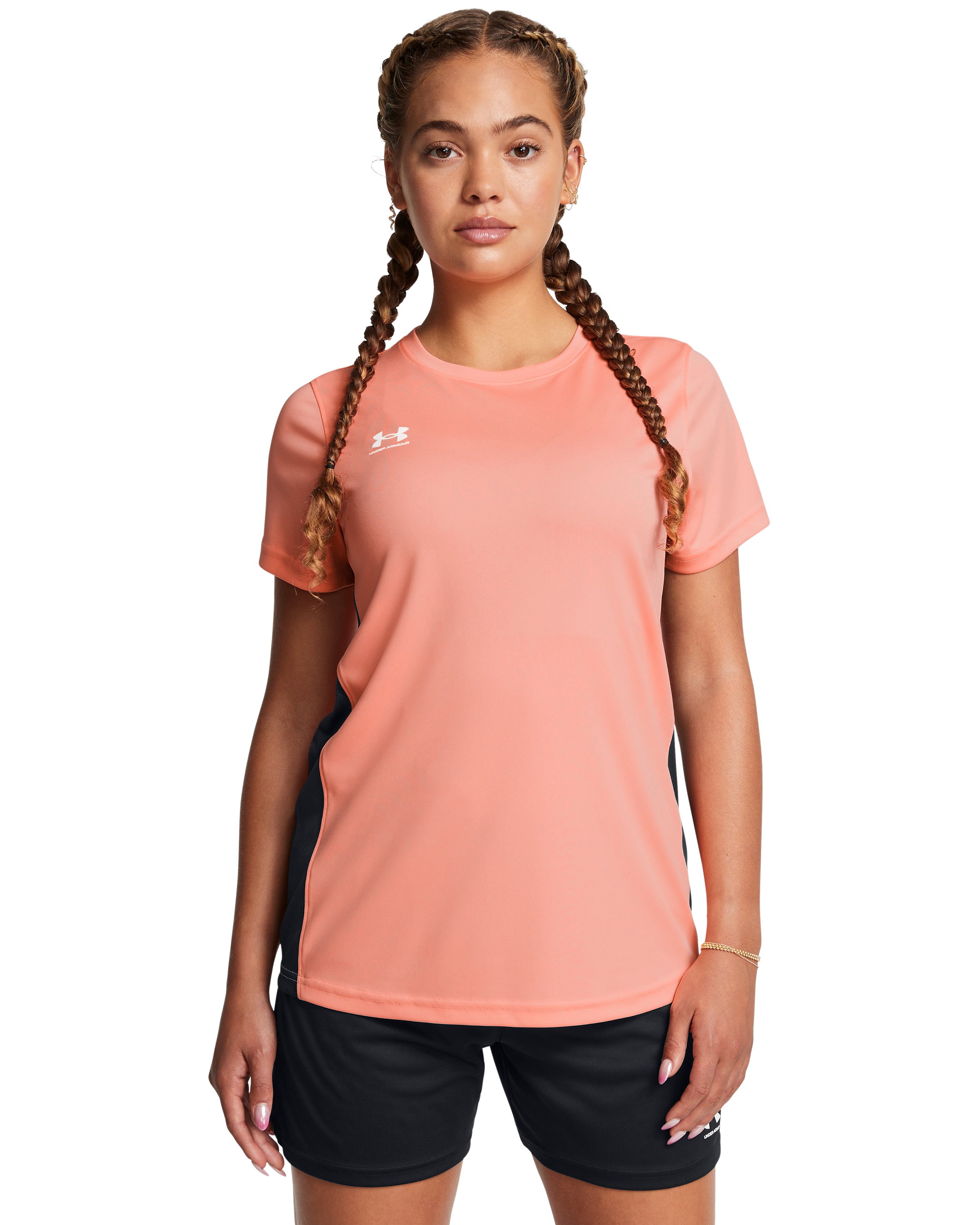 UA Challenger Women's Training Short Sleeve 5