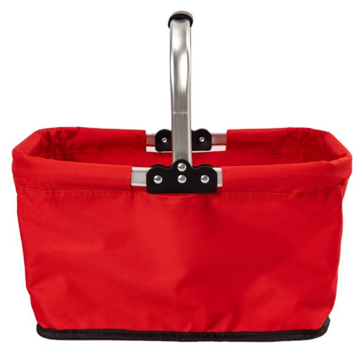 Foldable Aluminum Handle Oxford Shopping Basket 6