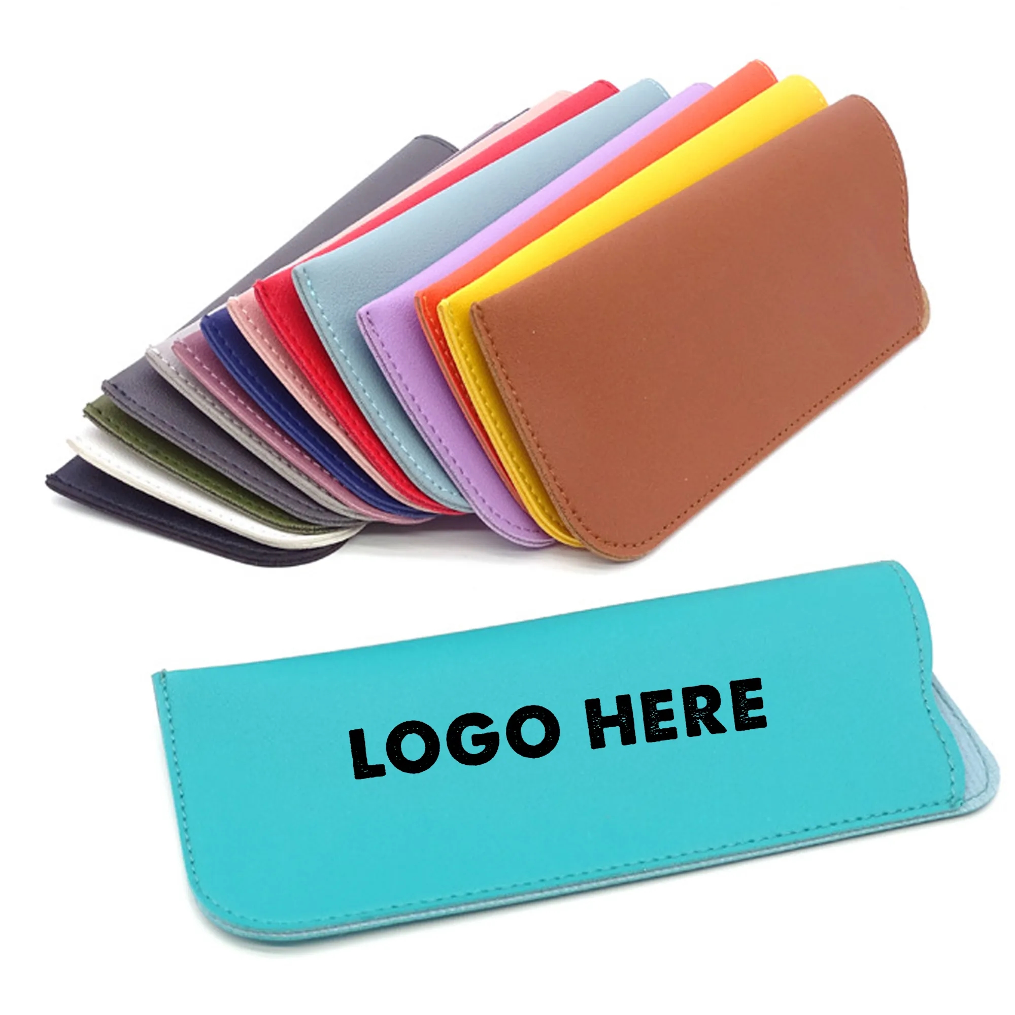 Customizable Leather Glasses Case 2