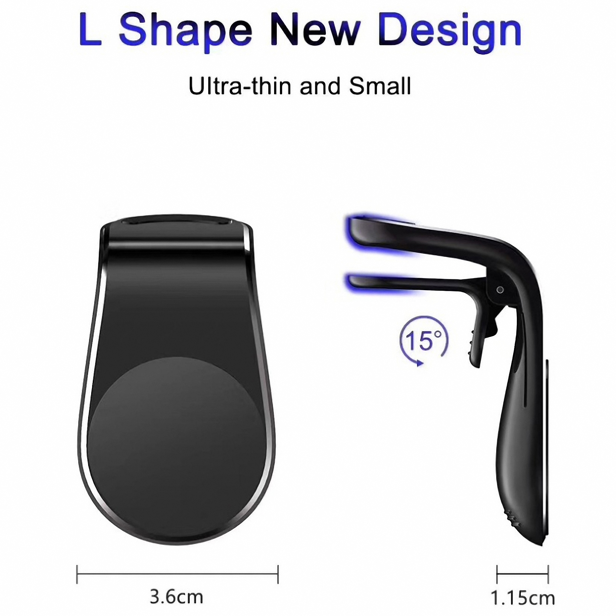 Magnetic Car Phone Holder for Air Vent 3