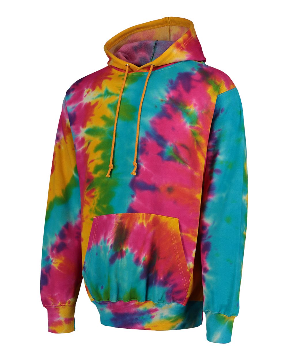 Unisex Classic Fleece Tie-Dye Hooded Sweatshirt - 1290 8