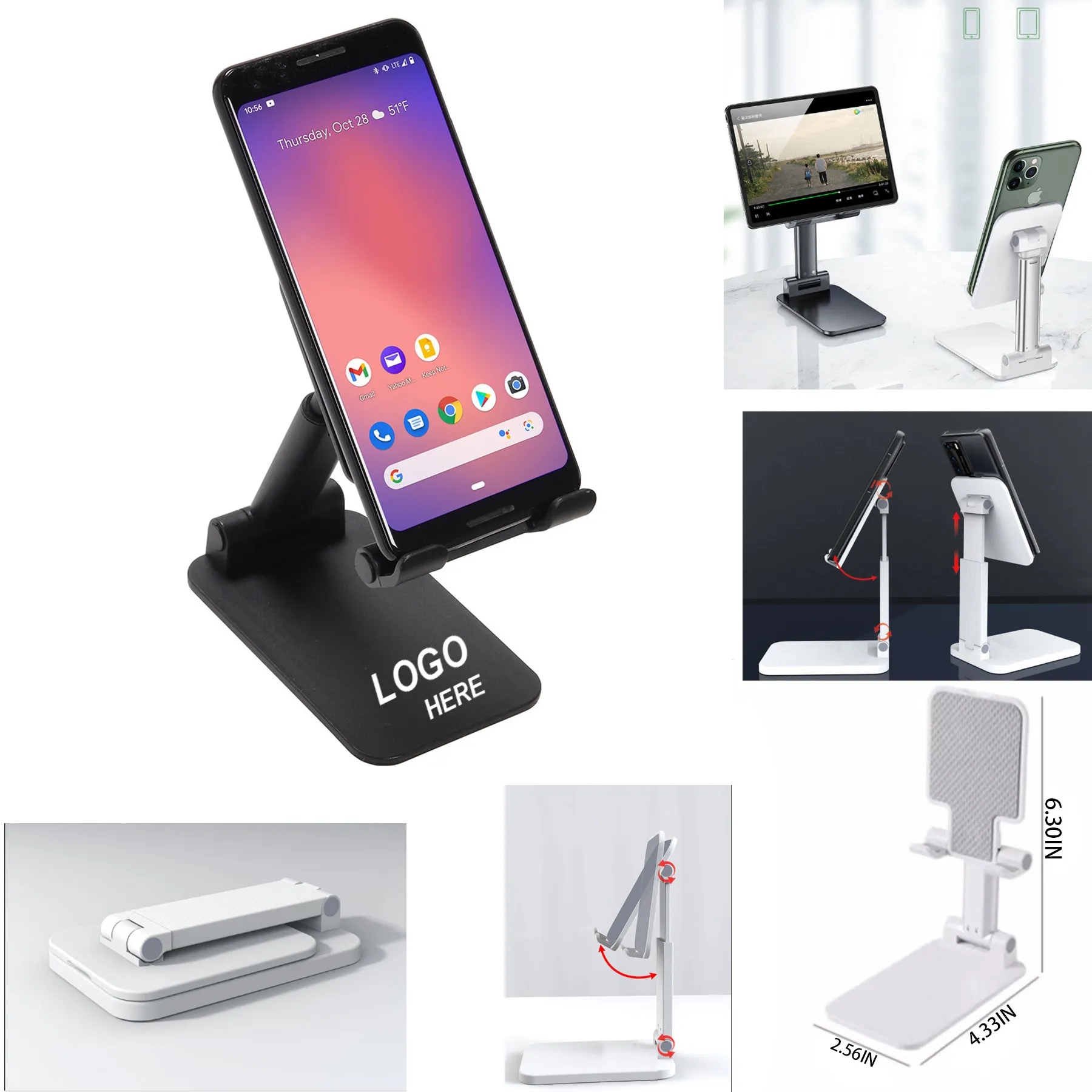 Easel Adjustable Phone Stand 2