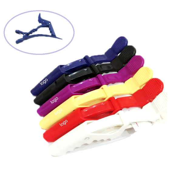 Plastic Alligator Crocodile Girls Makeup Hair Clip 2
