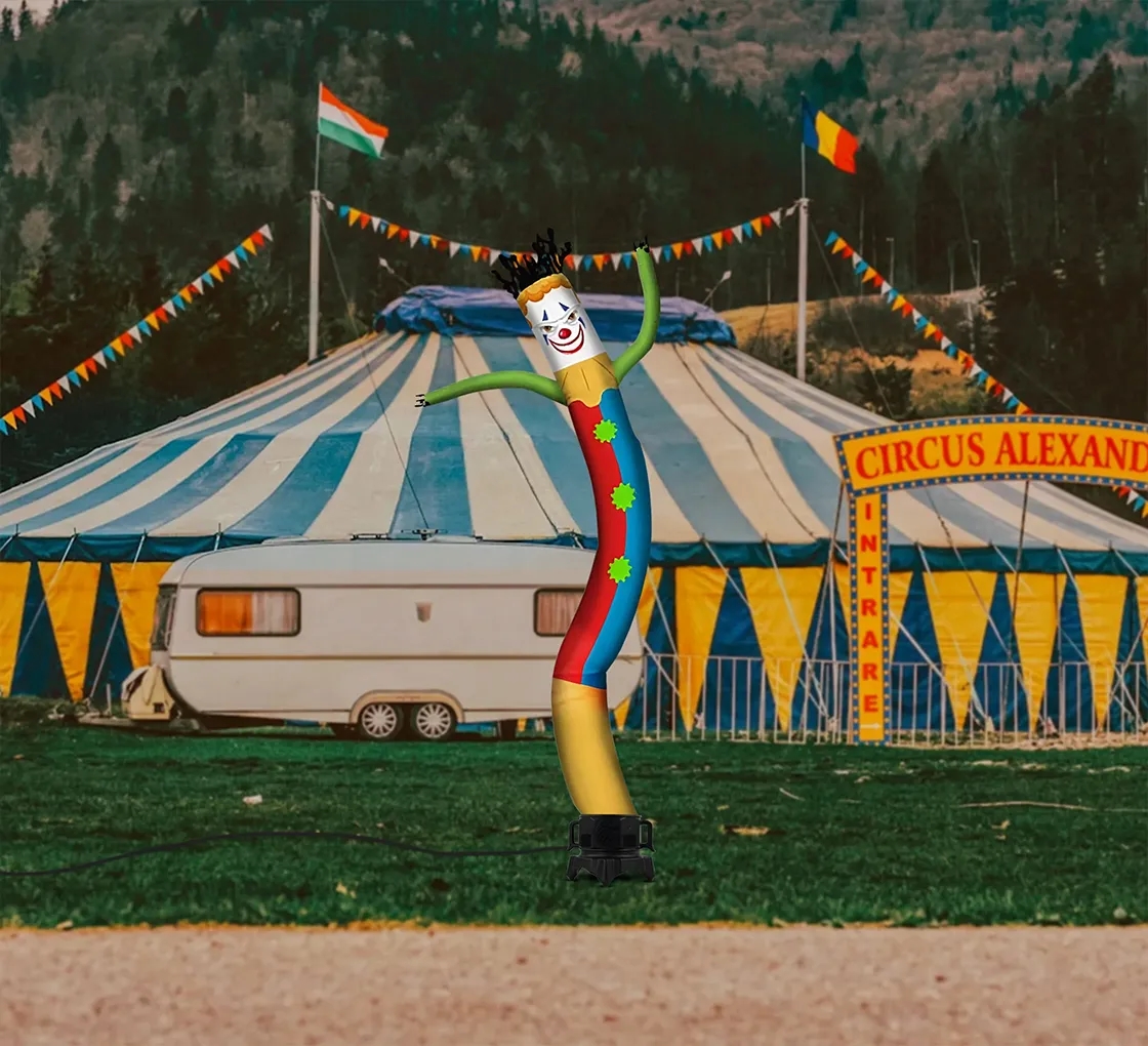 Jester Inflatable Tube Man with Blower 5