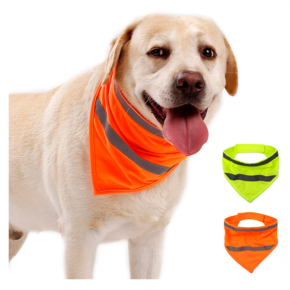 Reflective Polyester Dog Bandana 4