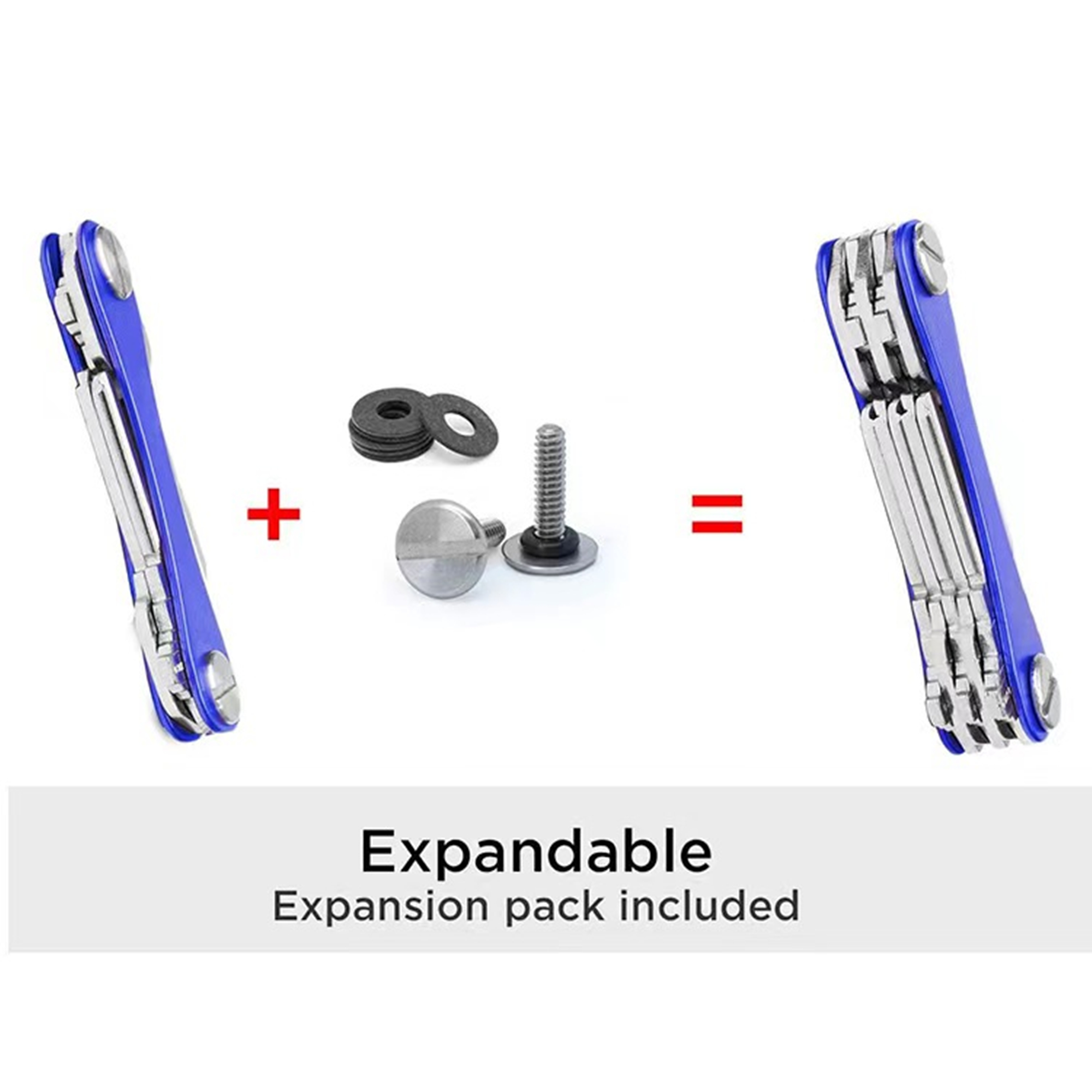 Compact Key Organizer Holder For Keychain Key Ring 4