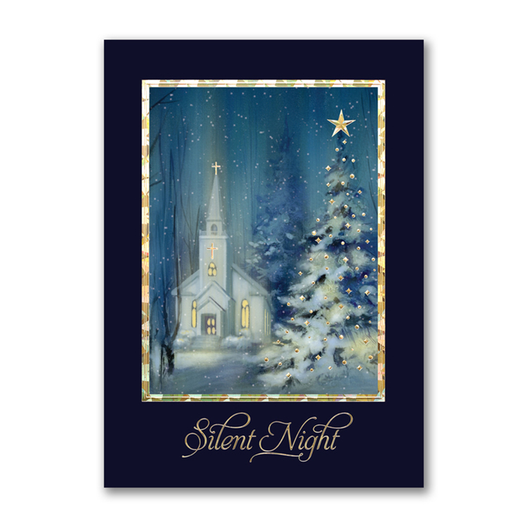 Silent Winter Night Card 1
