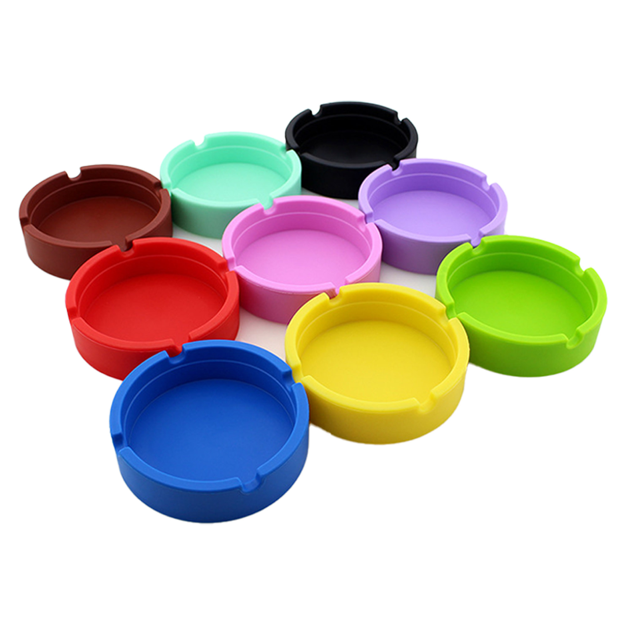 MOQ 50 pcs Premium Silicone Ashtray 3