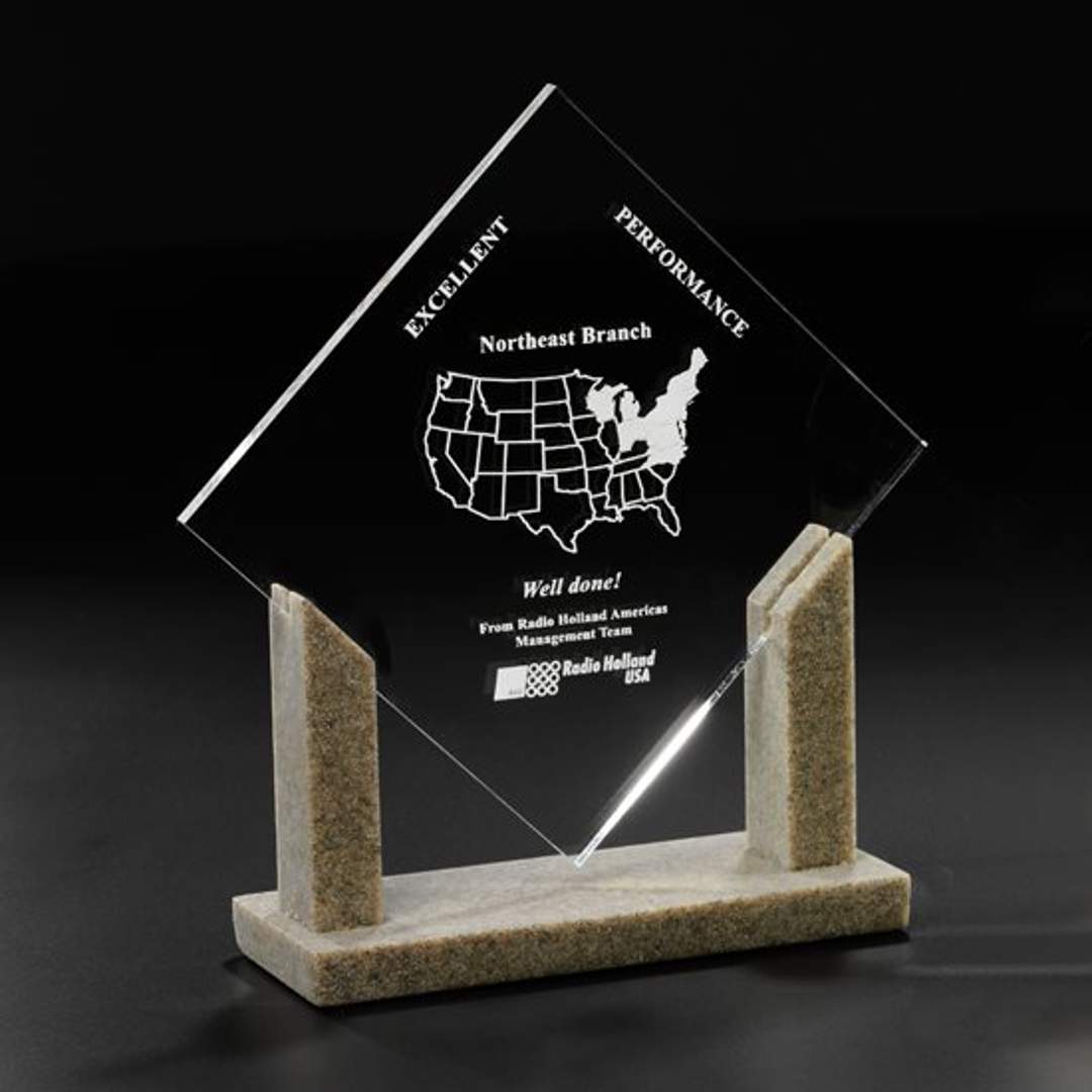 Acrylic Diamonds Award 4