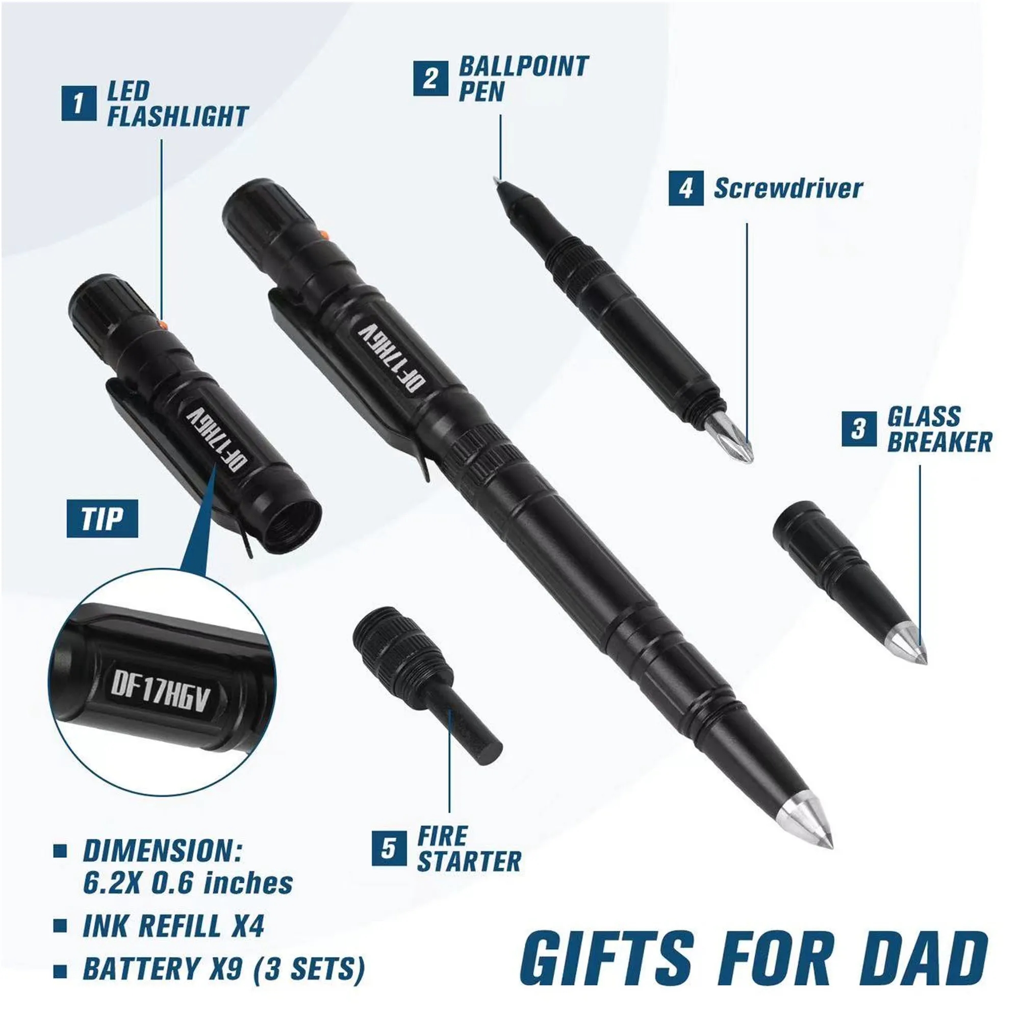 Multifunctional Self-Defense Tactical Pen 7