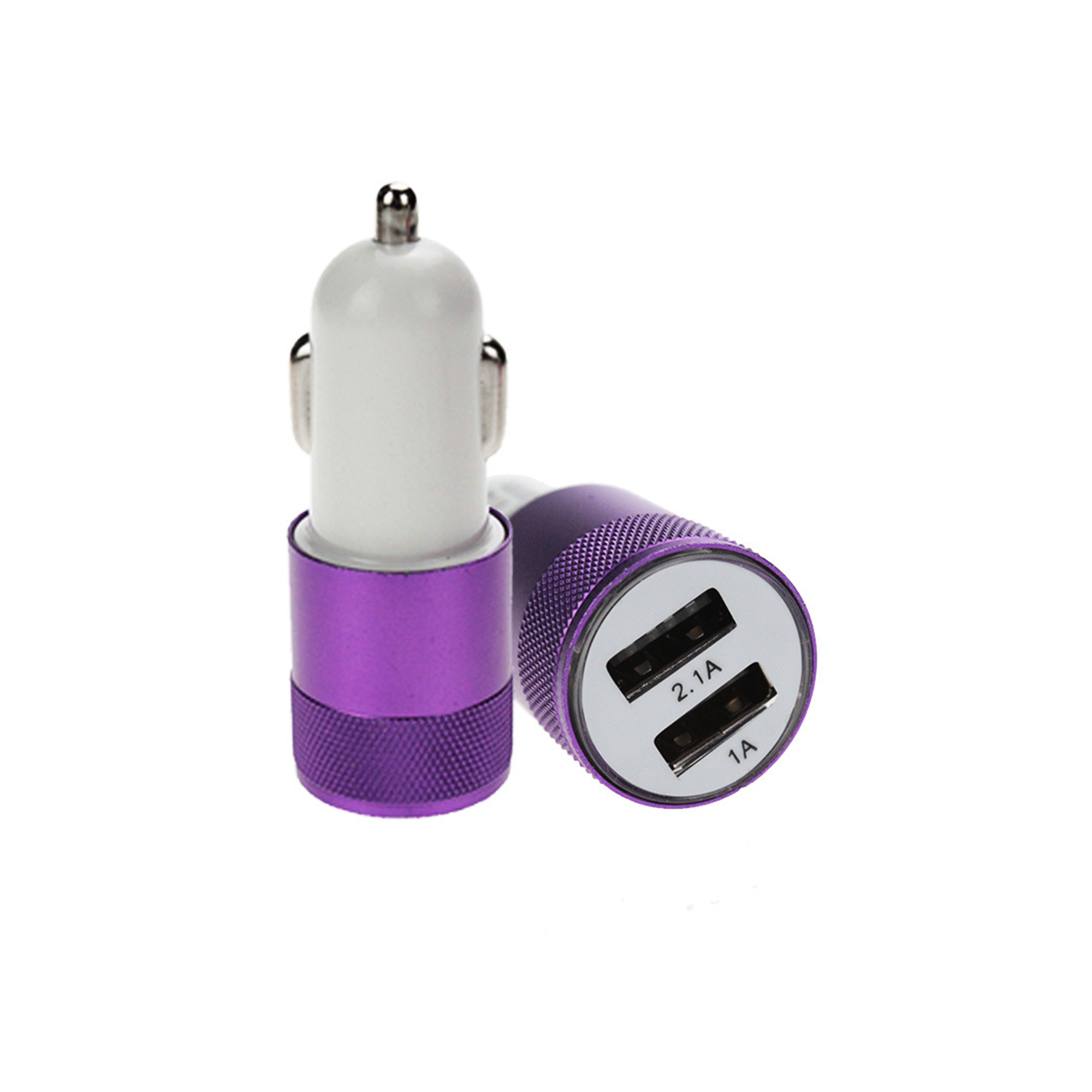 Dual Port Car Charger With Metal Housing 4