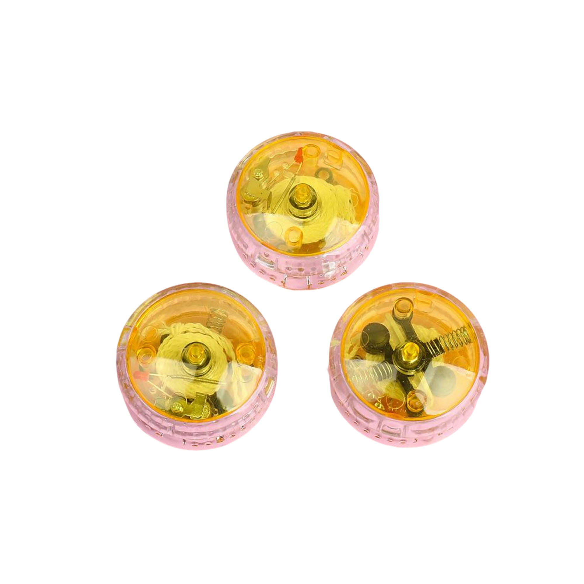 LED Flash Yoyo Toy Illuminated Spin Design 4