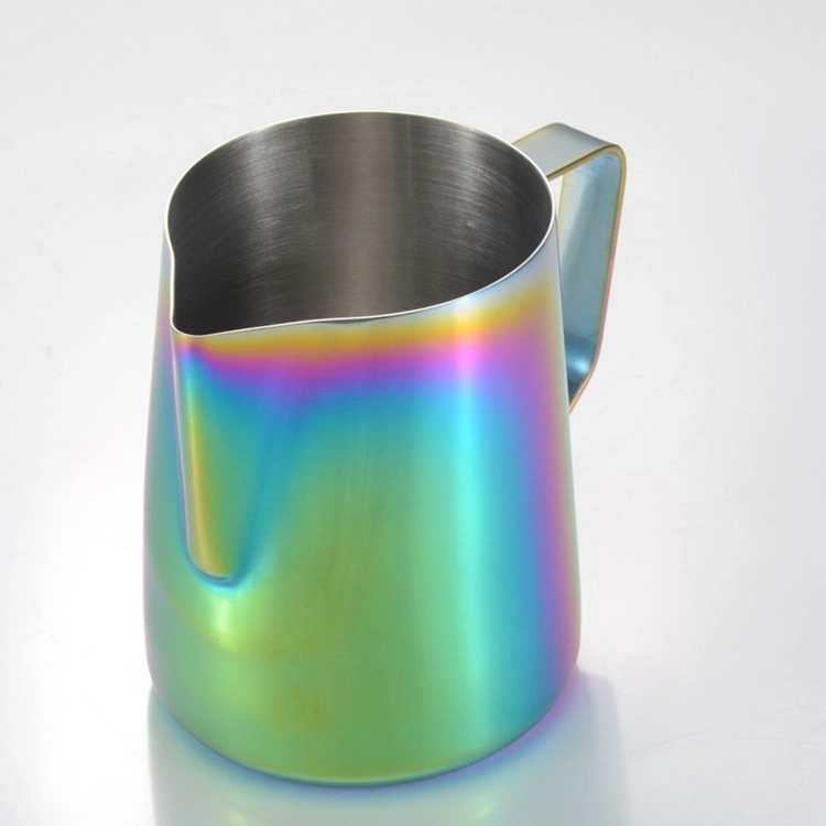 Custom 12oz Stainless Steel Pitcher Perfect for Latte Art 8