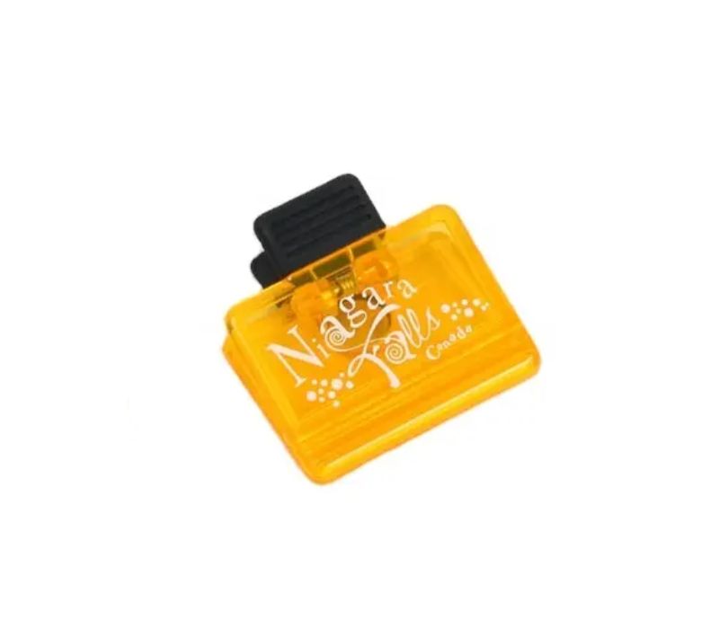 Square Shaped Fridge Magnetic Memo Holder Clip 8