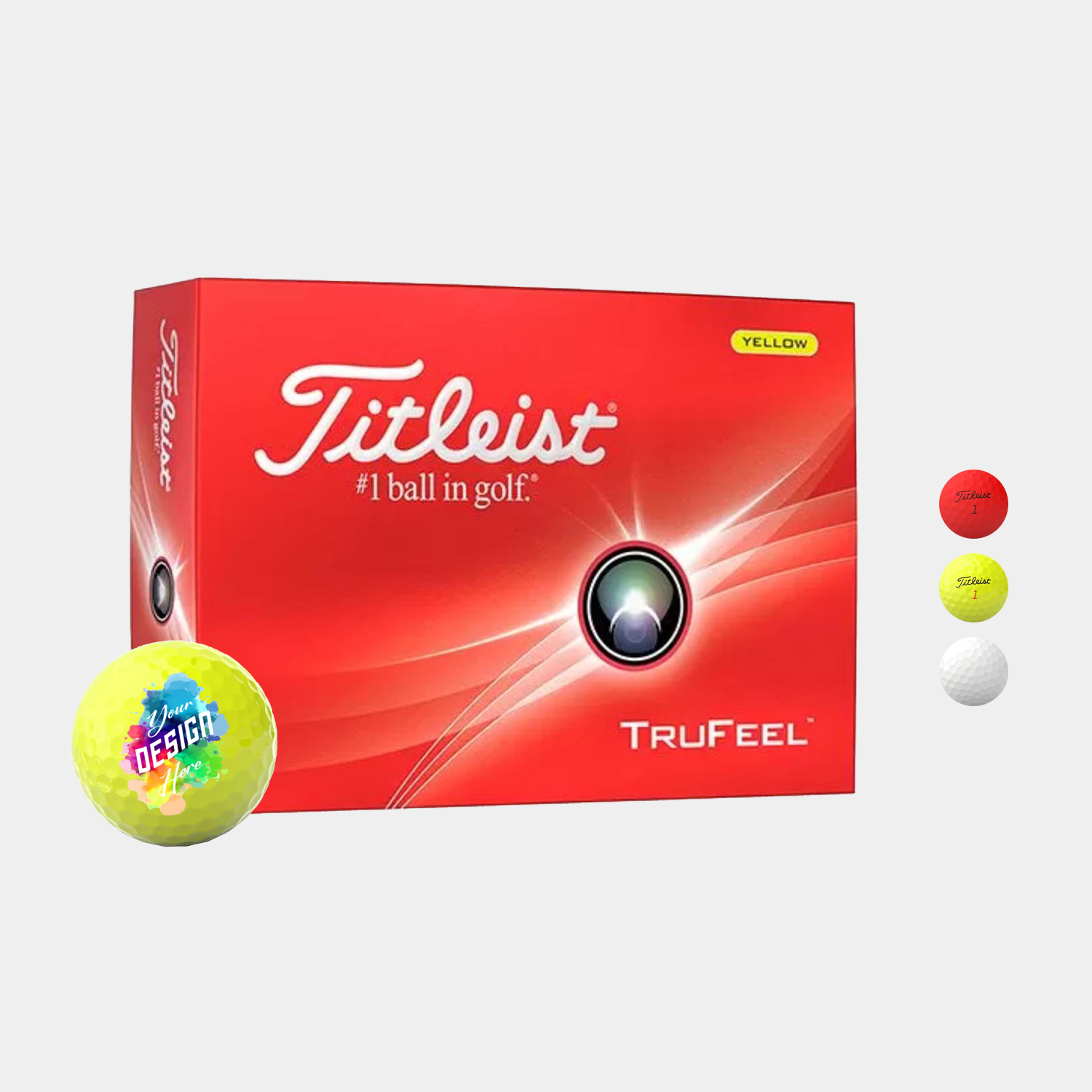 Titleist TruFeel Golf Balls with Custom Imprints 3