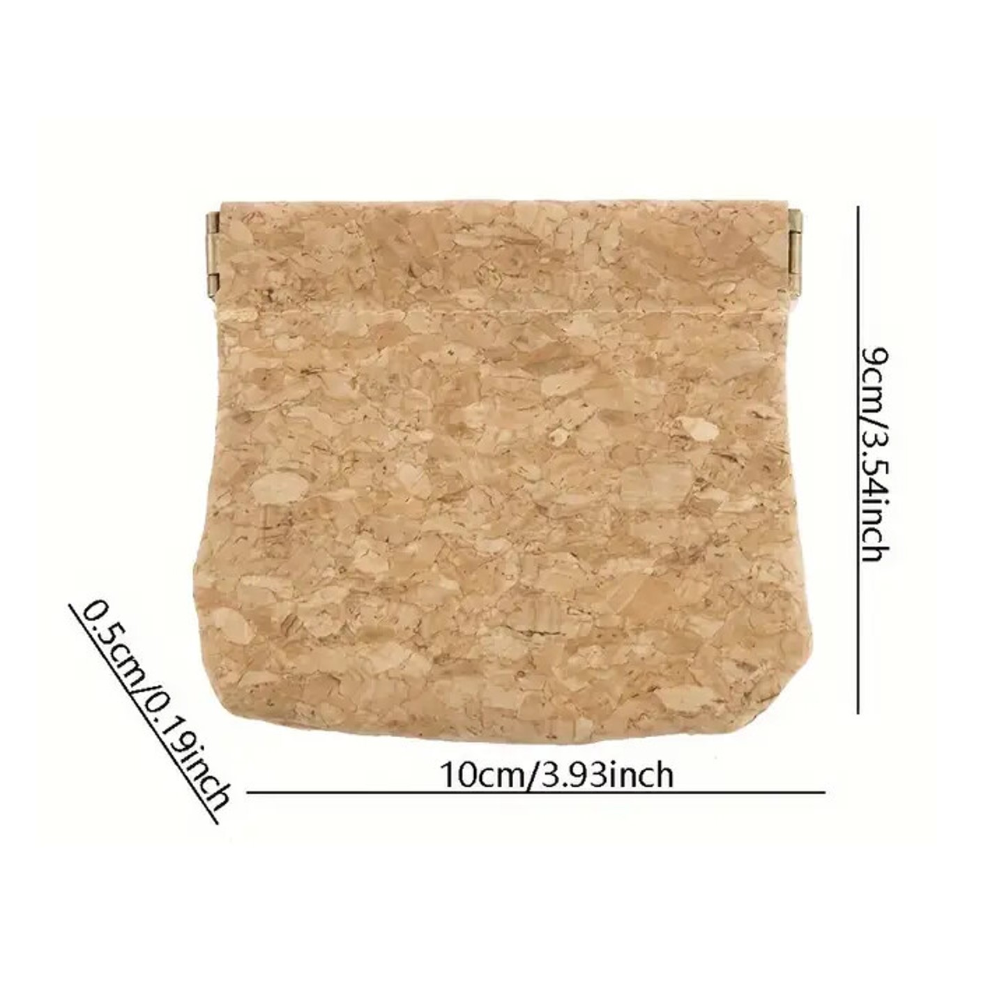 Cork clutch Pouch/Portable Wallet 3